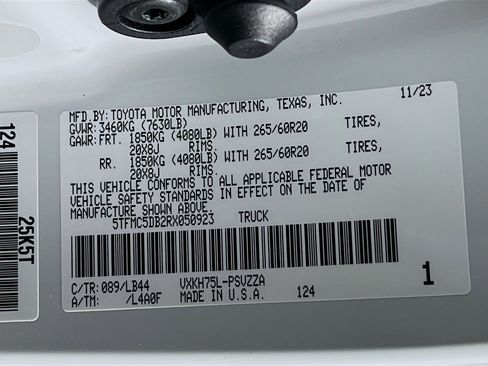 Used 2024 Toyota Tundra 1794 Edition image 18