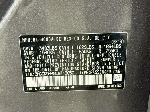 Used 2020 Honda Fit LX image 34