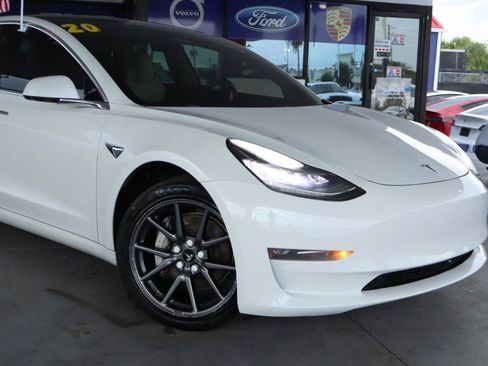 Used 2020 Tesla Model 3 Long Range AWD/4WD image 2