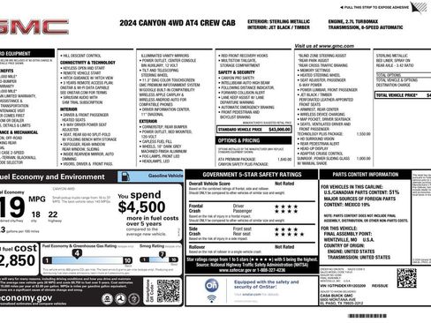 Used 2024 GMC Canyon AT4 w/ AT4 Premium Package image 4