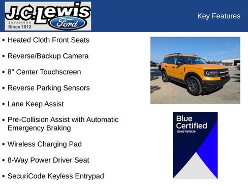 Used 2023 Ford Bronco Sport Big Bend w/ Convenience Package image 28