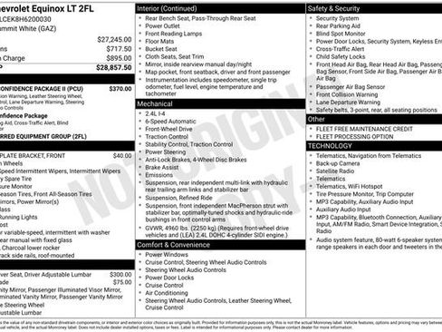 Used 2017 Chevrolet Equinox LT w/ Driver Confidence Package II FWD image 3