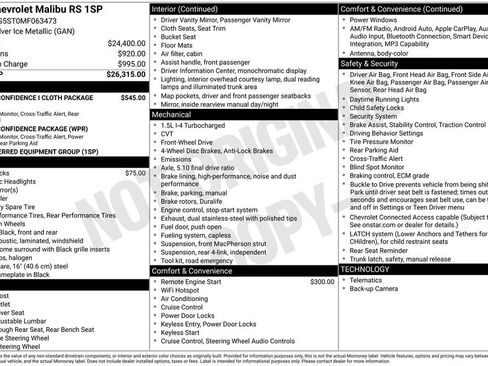 Used 2021 Chevrolet Malibu RS image 7