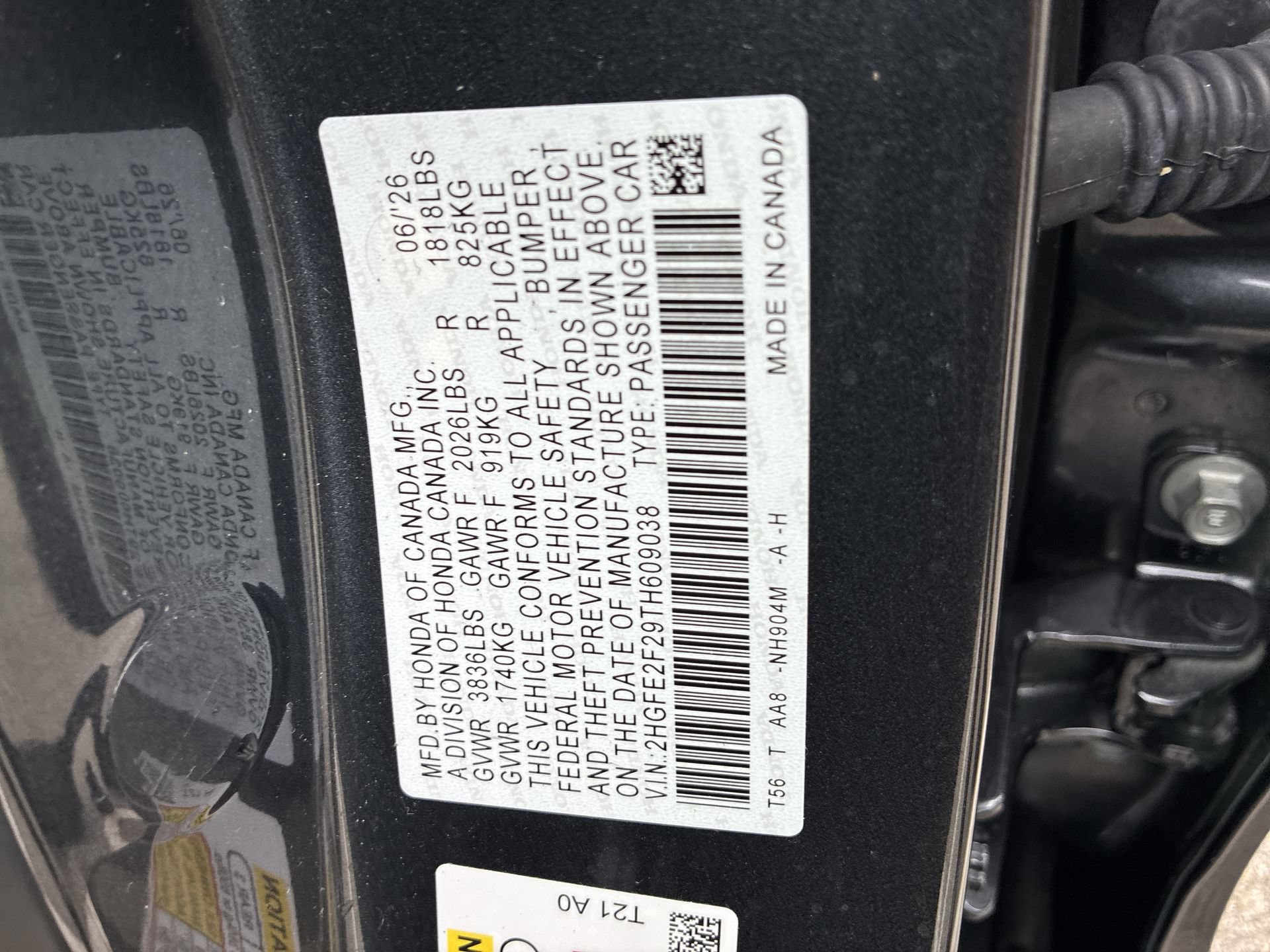 Certified 2026 Honda Civic LX image 37