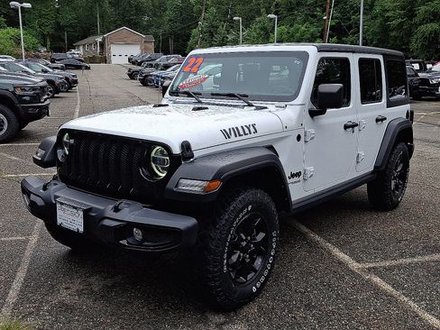 Certified 2022 Jeep Wrangler Unlimited Sport AWD/4WD image 3