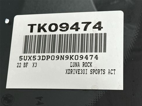 Used 2022 BMW X3 xDrive30i w/ M Sport Package image 49