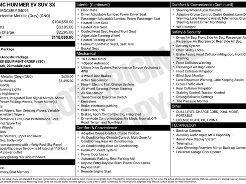Used 2024 GMC Hummer EV 3X AWD/4WD image 9