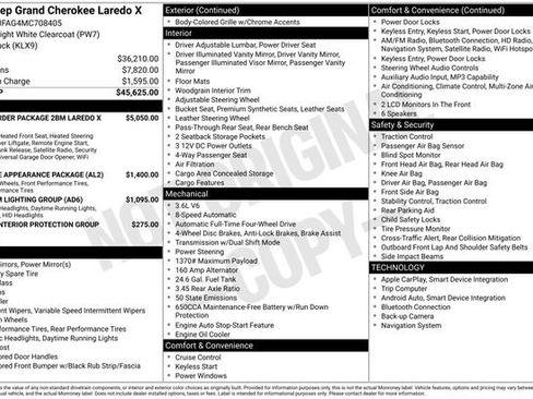 Used 2021 Jeep Grand Cherokee Laredo X image 15