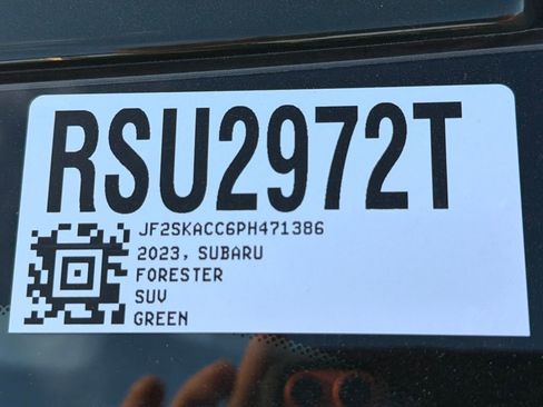 Certified 2023 Subaru Forester Base image 51