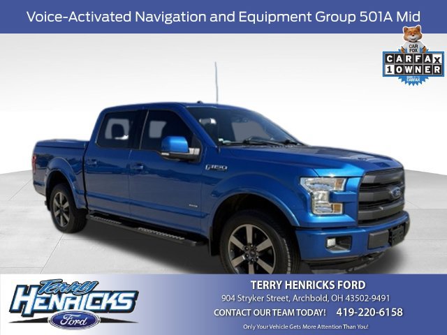 Used 2016 Ford F150 Lariat w/ Equipment Group 501A Mid AWD/4WD 360° Tour