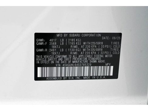 New 2025 Subaru Crosstrek 2.5i Limited w/ Crosstrek Mirror Package image 29