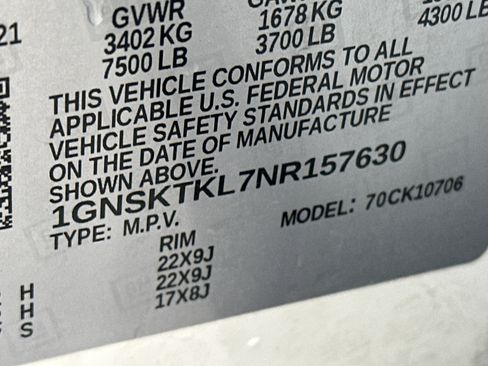 Used 2022 Chevrolet Tahoe High Country w/ Max Trailering Package image 35