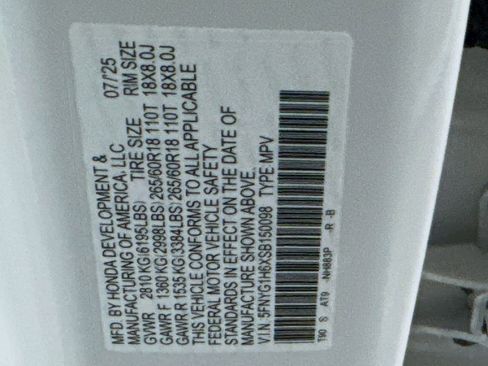 Used 2025 Honda Pilot TrailSport image 39