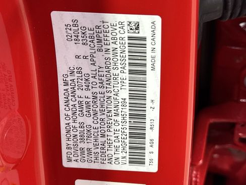 Used 2025 Honda Civic Sport image 33