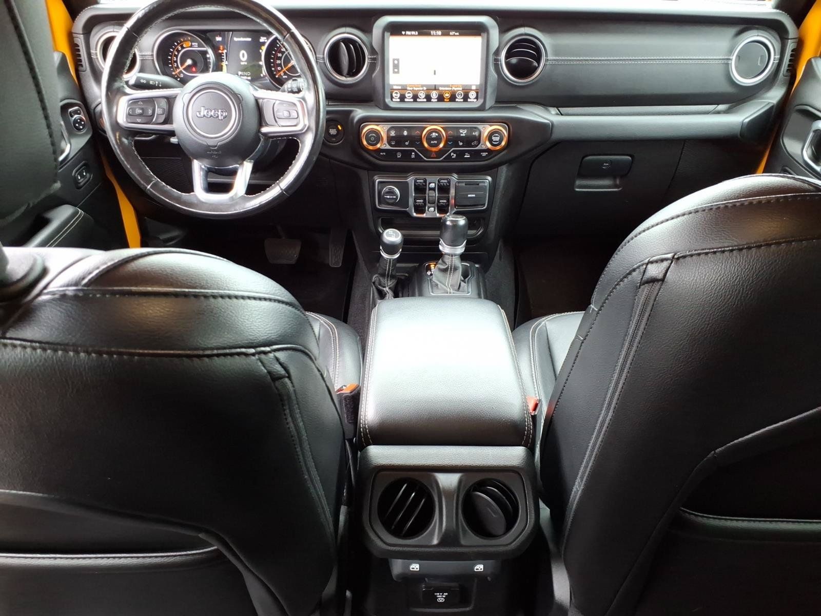 Used 2021 Jeep Wrangler Unlimited Sahara w/ Uconnect 4C Nav & Sound Group AWD/4WD image 13