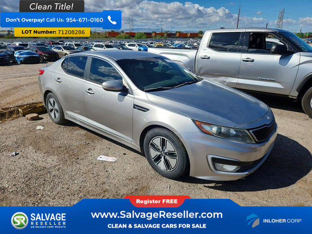 Used 2012 Kia Optima Hybrid w/ Hybrid Convenience Pkg FWD image 5
