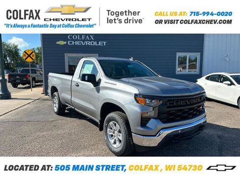 New 2026 Chevrolet Silverado 1500 W/T w/ WT Safety Package AWD/4WD image 1