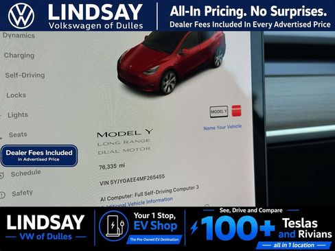 Used 2021 Tesla Model Y Long Range AWD/4WD image 20