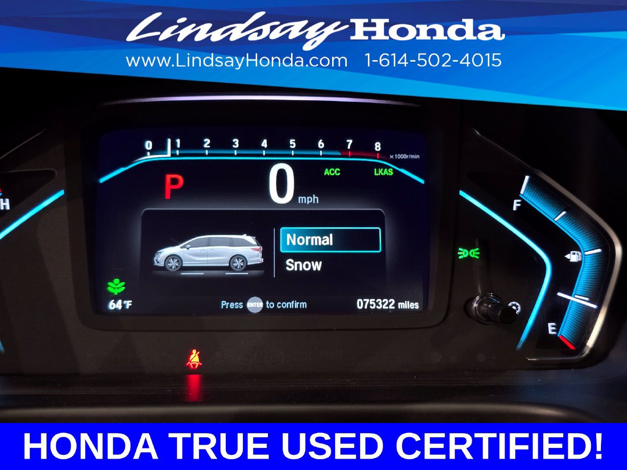 Certified 2020 Honda Odyssey EX-L image 14
