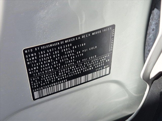 Used 2024 Volkswagen Tiguan SE AWD/4WD image 23