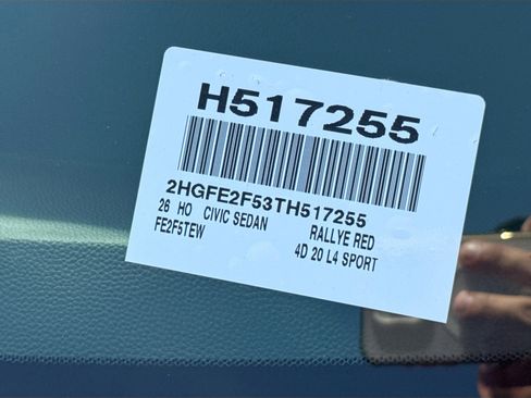 New 2026 Honda Civic Sport image 24