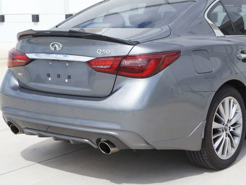 Used 2018 INFINITI Q50 Luxe w/ Cargo Package (L95) image 12