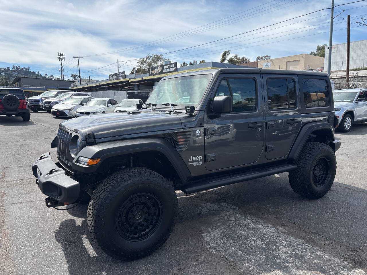 Used 2018 Jeep Wrangler Unlimited Sport S AWD/4WD image 10