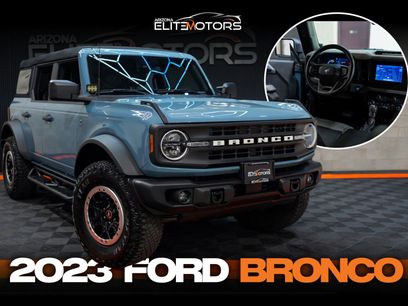 Used 2023 Ford Bronco Black Diamond w/ Sasquatch Package