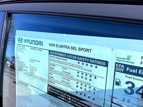 New 2026 Hyundai Elantra Sport image 14