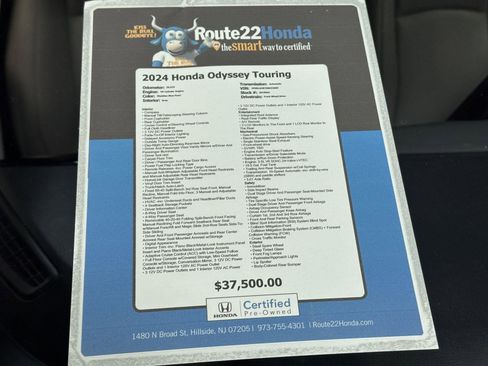 Certified 2024 Honda Odyssey Touring image 37