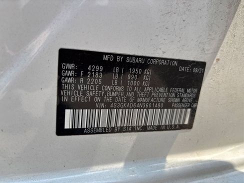 Used 2022 Subaru Impreza 2.0i Premium image 16