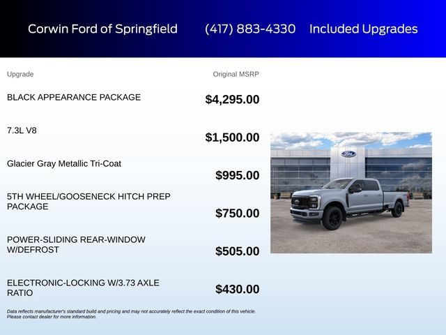 New 2026 Ford F350 Lariat w/ Black Appearance Package AWD/4WD image 5