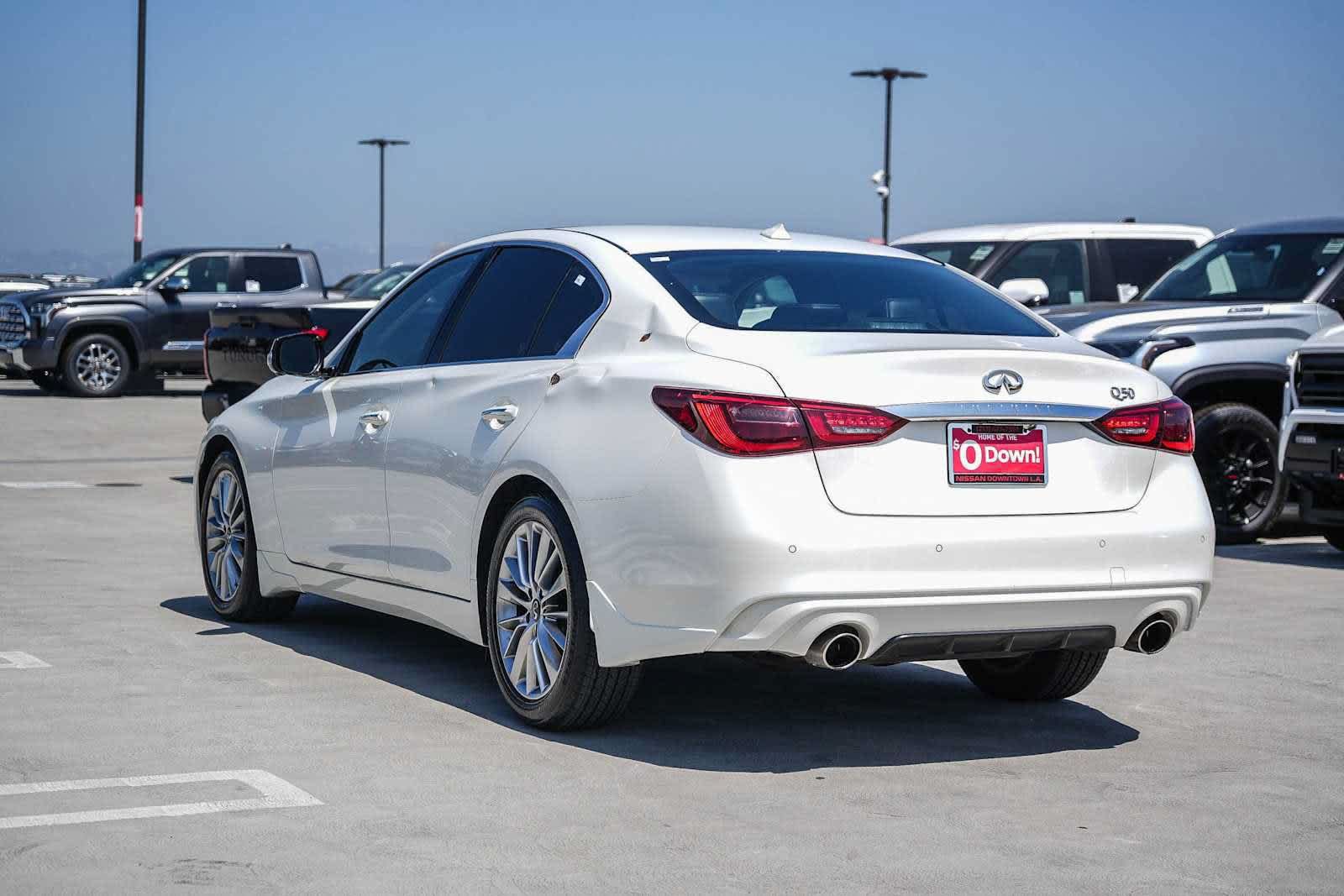 Used 2024 INFINITI Q50 Luxe w/ Cargo Package RWD image 8
