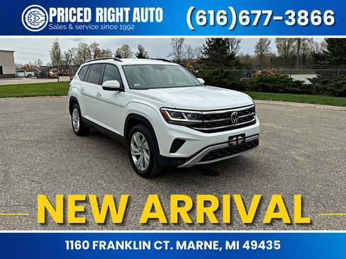 Used 2021 Volkswagen Atlas SE AWD/4WD image 1