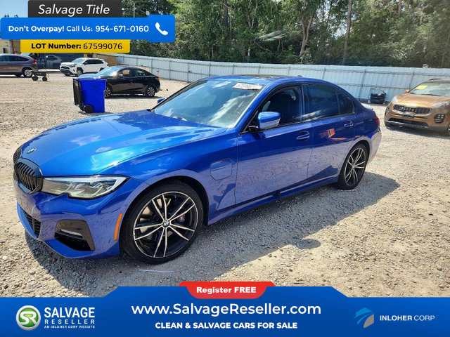 Used 2021 BMW 330e w/ Executive Package RWD image 1