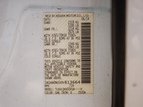 Used 2014 Nissan Xterra X image 33