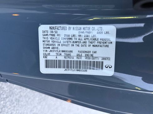 Used 2022 INFINITI Q60 Red Sport 400 w/ Cargo Package image 38