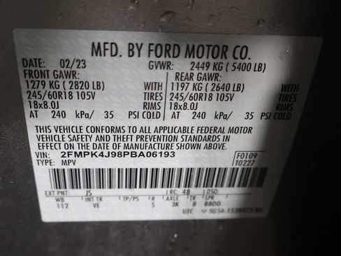 Used 2023 Ford Edge SEL w/ Convenience Package AWD/4WD image 47