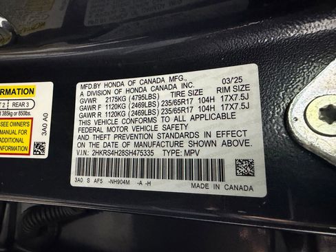 Certified 2025 Honda CR-V LX image 17