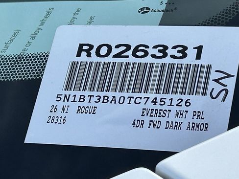 New 2026 Nissan Rogue SV image 21