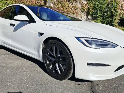 Used 2021 Tesla Model S Plaid AWD/4WD image 3