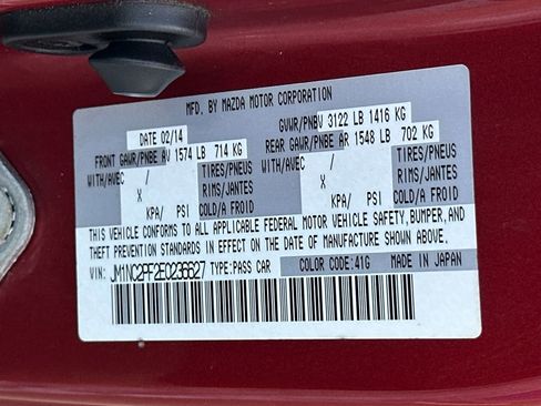 Used 2014 MAZDA MX-5 Miata Grand Touring image 22