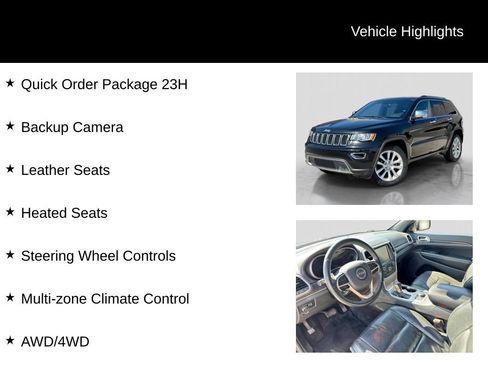Used 2017 Jeep Grand Cherokee Limited AWD/4WD image 5