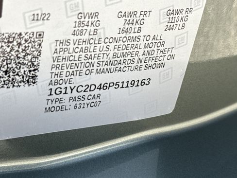 Used 2023 Chevrolet Corvette Stingray Premium Cpe w/ Z51 Performance Package image 30