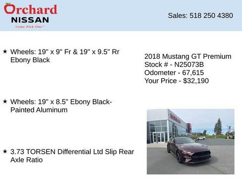 Used 2018 Ford Mustang GT Premium w/ Equipment Group 401A RWD image 28