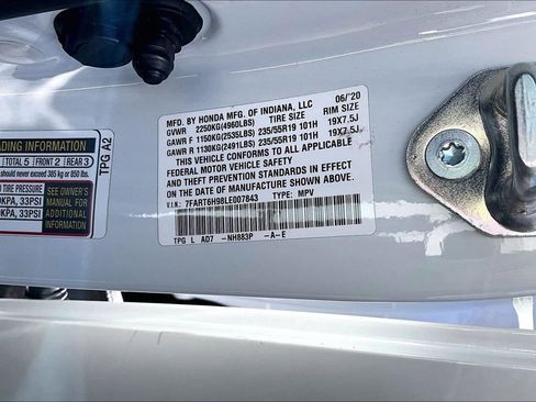 Used 2020 Honda CR-V Touring image 17