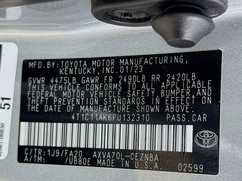 Used 2023 Toyota Camry LE image 39