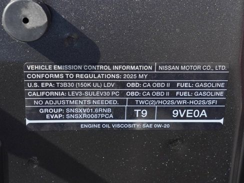 New 2025 Nissan Versa SV image 24