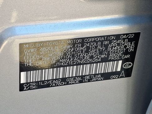 Used 2022 Lexus IS 350 F Sport w/ Memory Package image 27