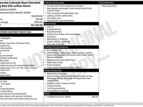 Used 2018 Chevrolet Colorado 2WD Extended Cab image 7